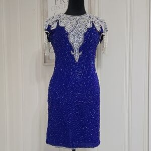 Vtg Scala Cocktail Dress